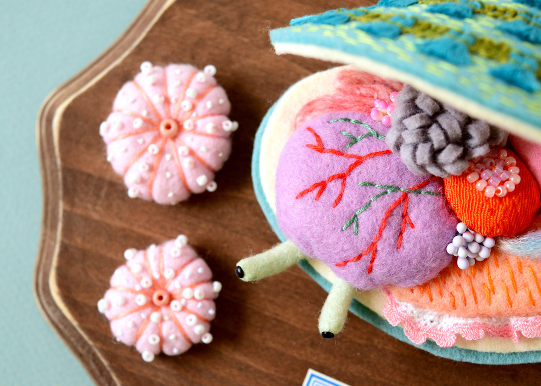 Felted crafts by Hiné Mizushima