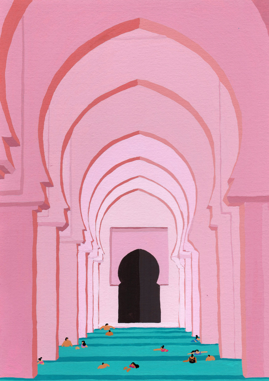 Joanne Ho Swimming Paintings
