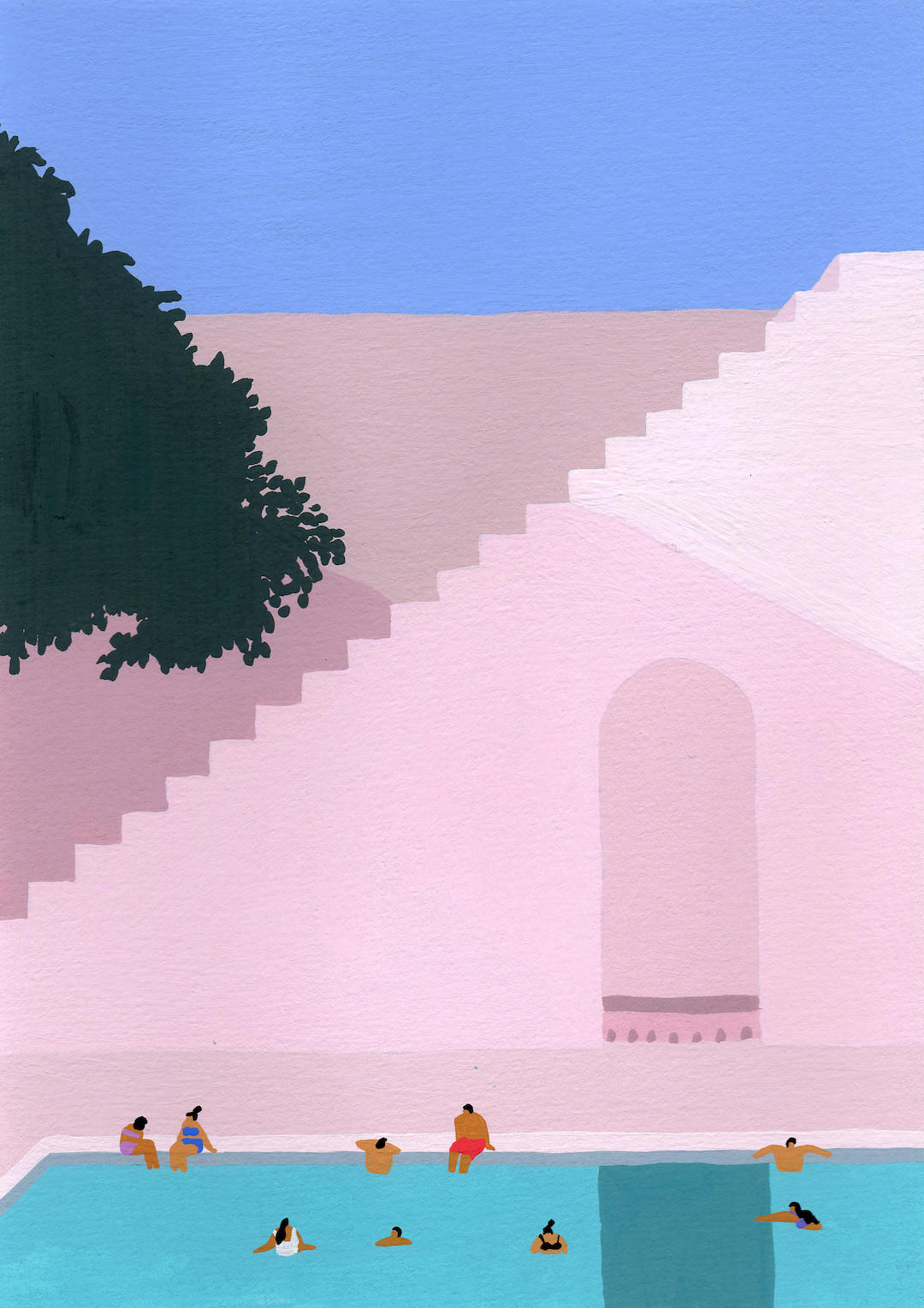 Joanne Ho Swimming Paintings