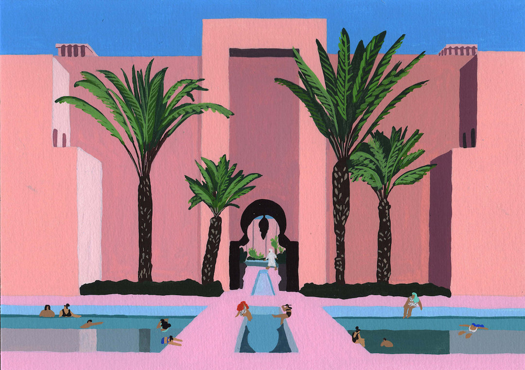 Joanne Ho Swimming Paintings