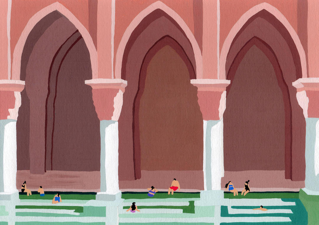 Joanne Ho Swimming Paintings