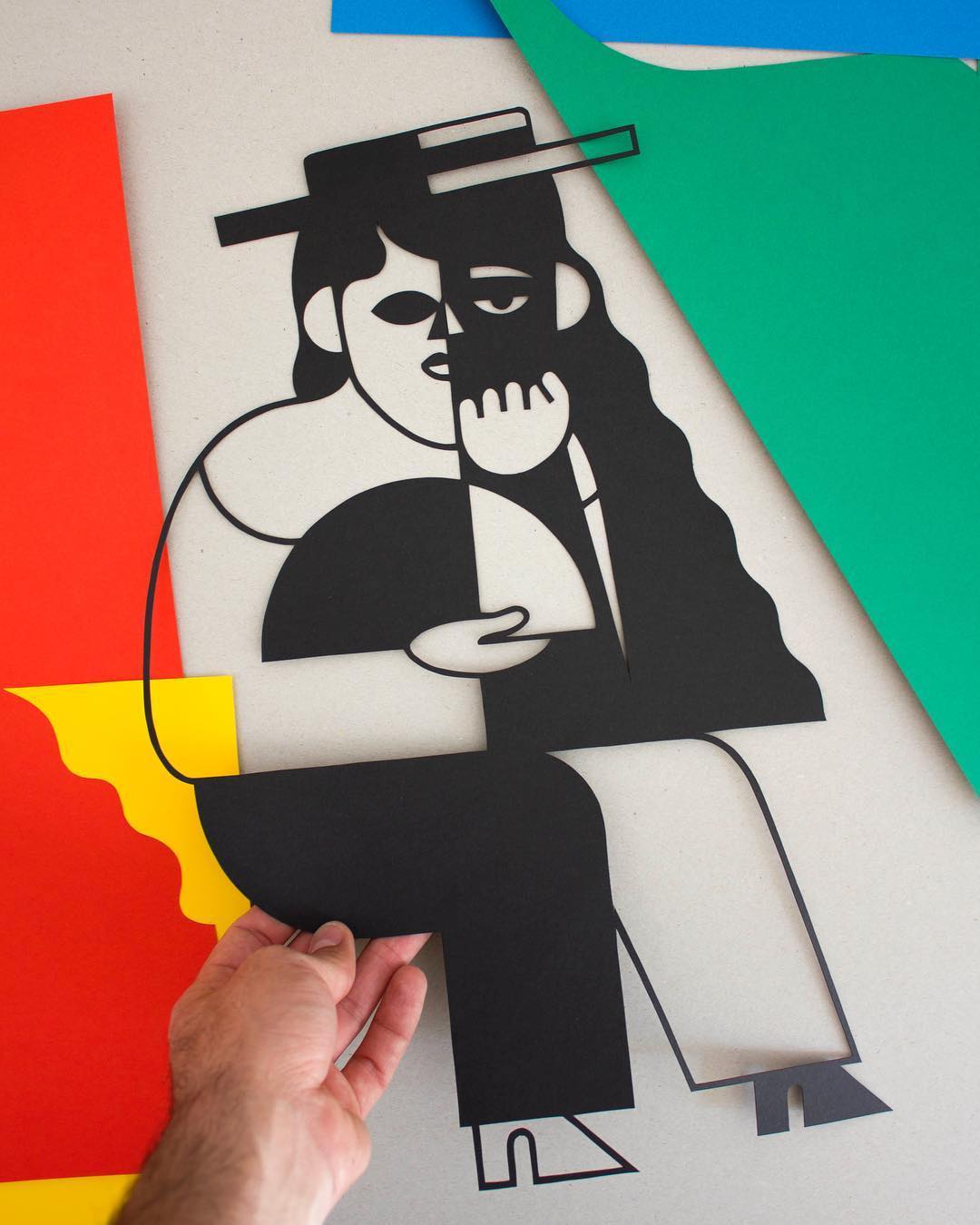 Paper Cutouts by José Antonio Roda