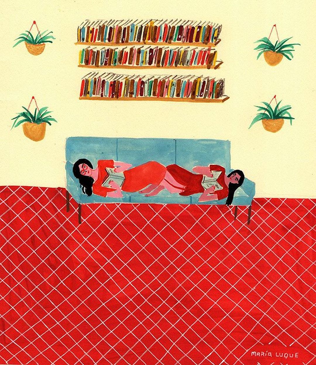 Interior Illustrations by María Luque