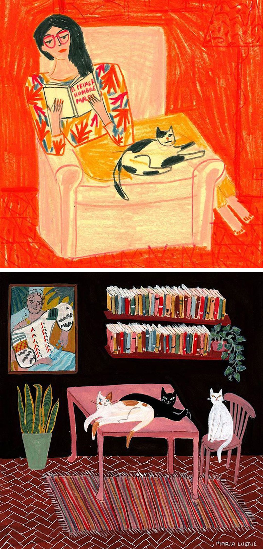 Interior Illustrations by María Luque
