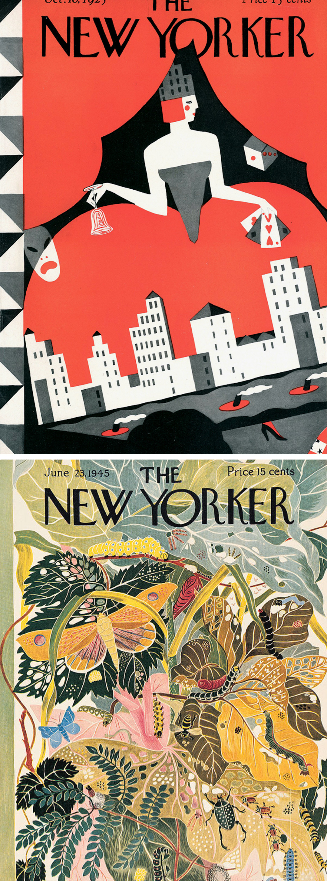 Vintage New Yorker covers
