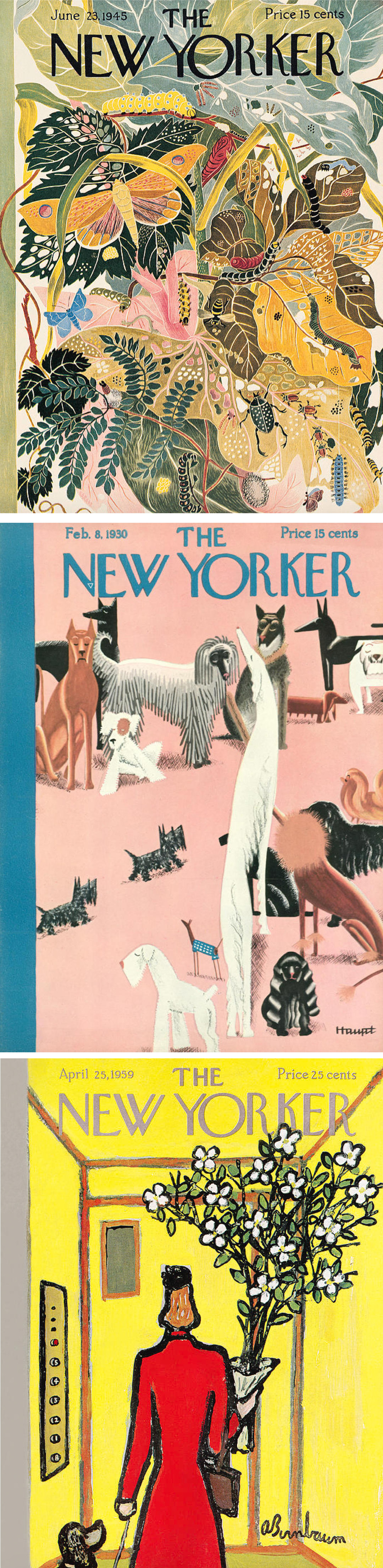 Vintage New Yorker covers