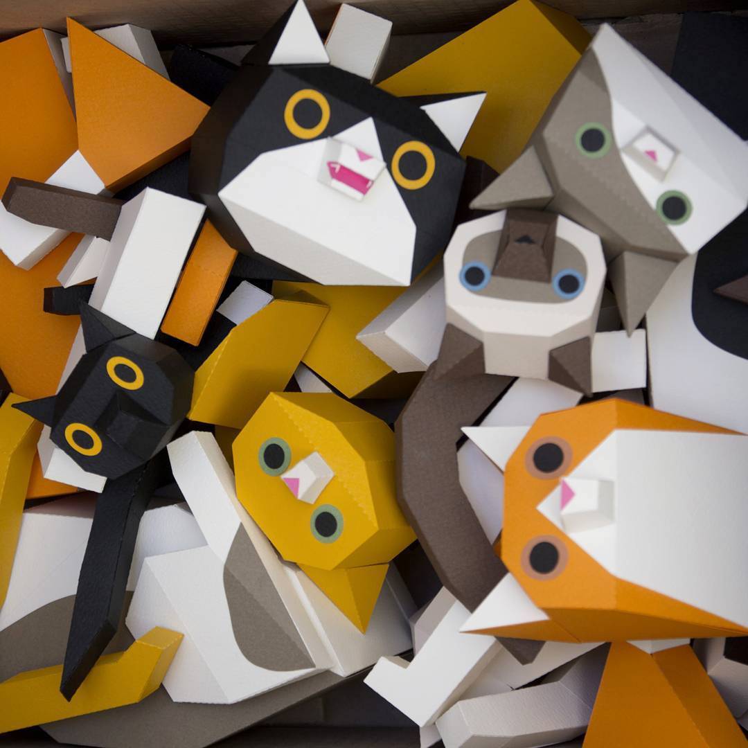 Follow the best paper artists on Instagram