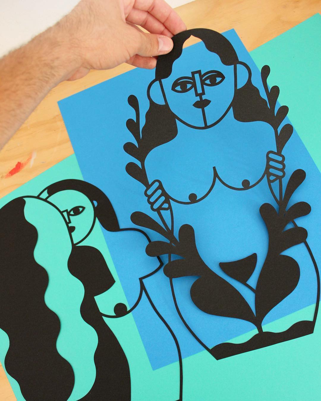 Follow the best paper artists on Instagram