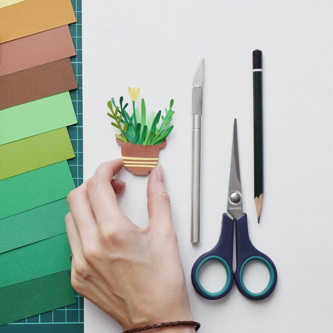 Follow the best paper artists on Instagram