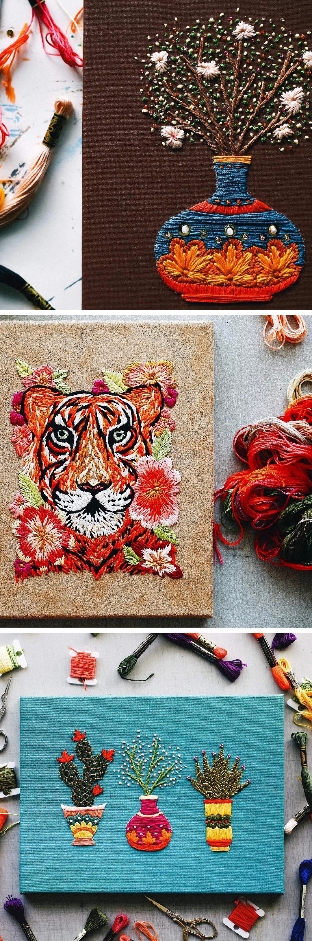 Modern Embroidery by TrueFort