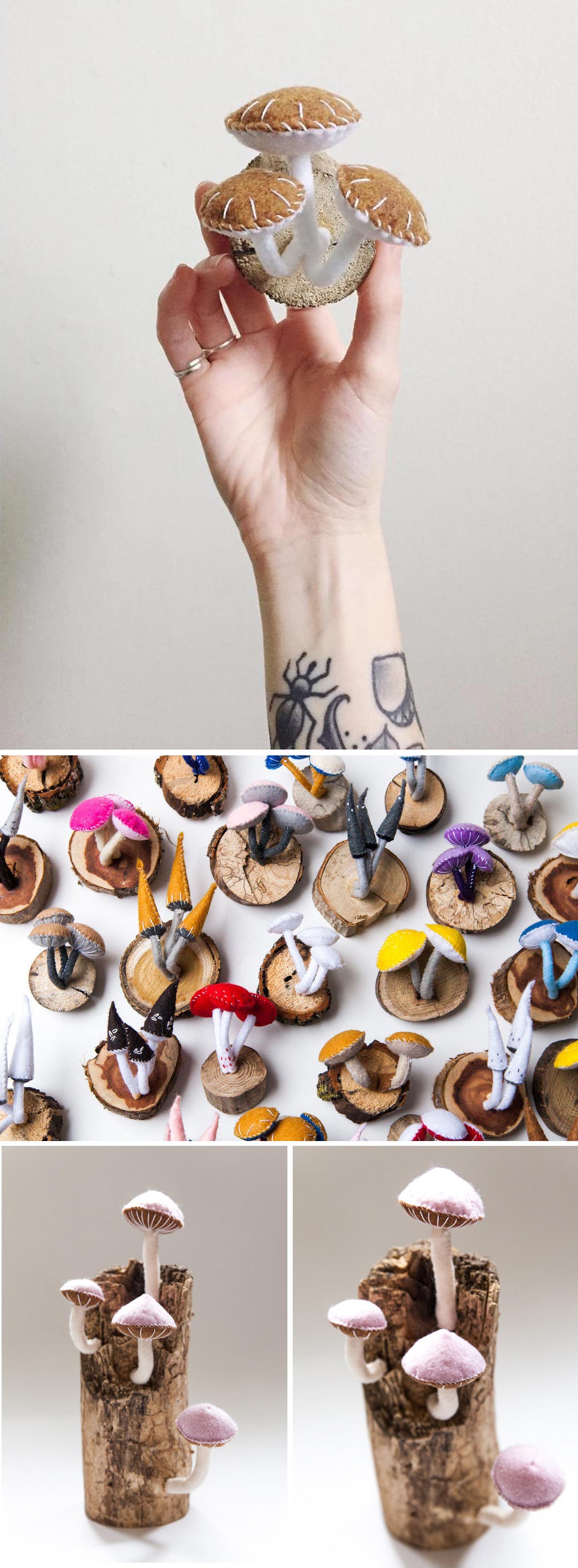 Felt crafts by Close Call Studio