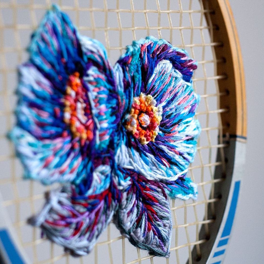 Danielle Clough embroidery