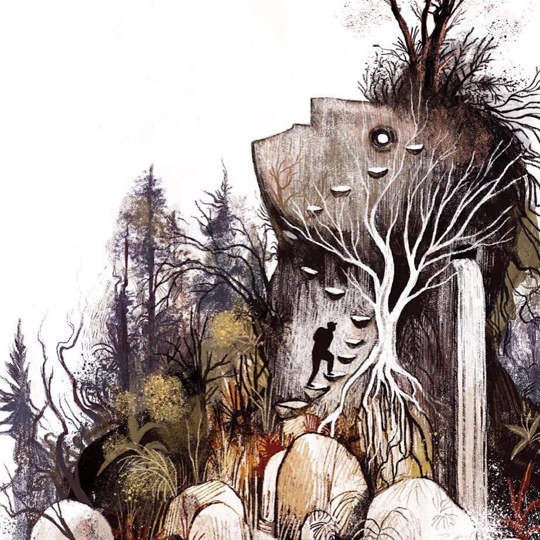 Surreal illustration by Julia Iredale