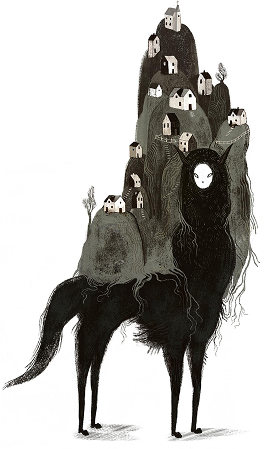 Surreal illustrations by Julia Iredale