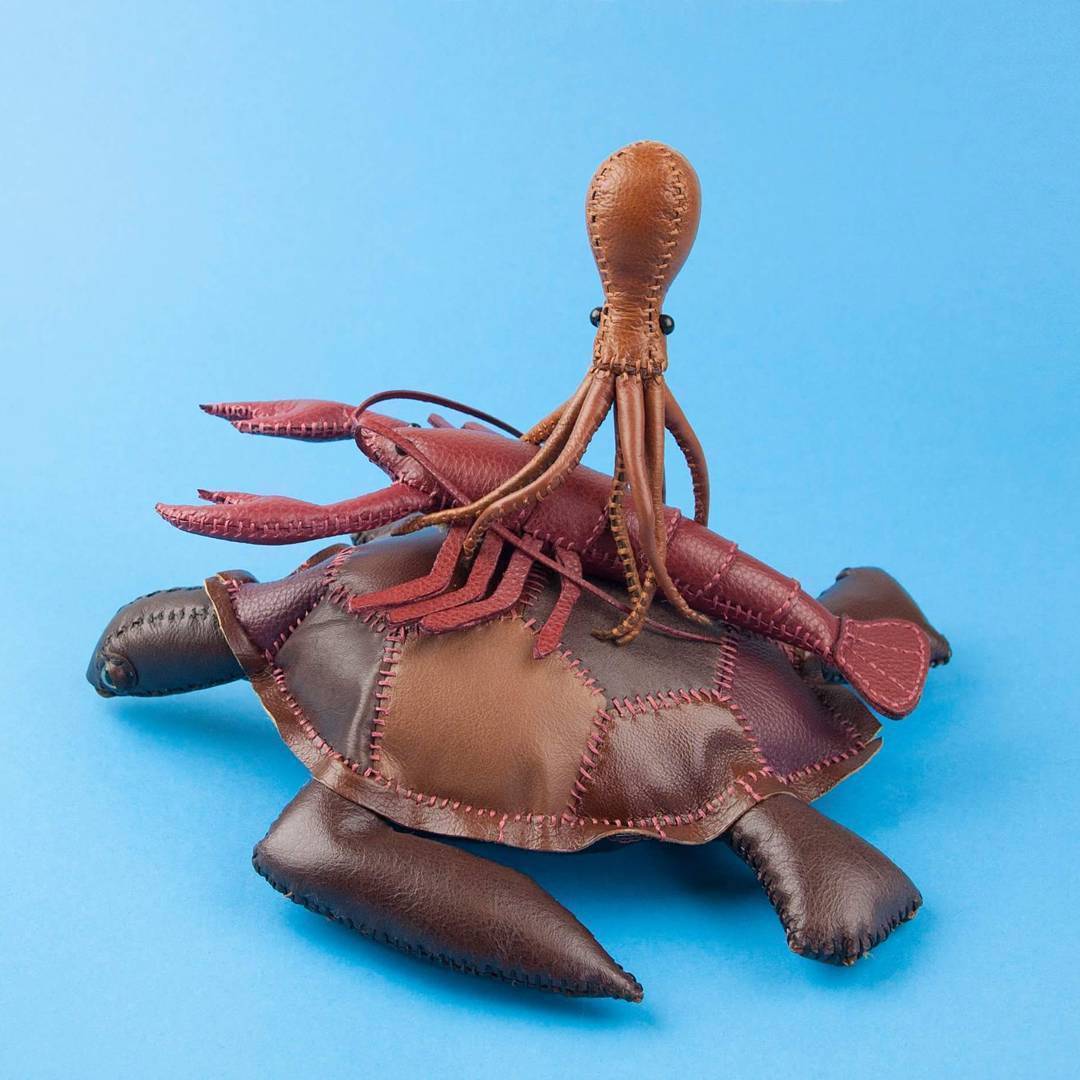 Leather Creatures by Freda Cheung
