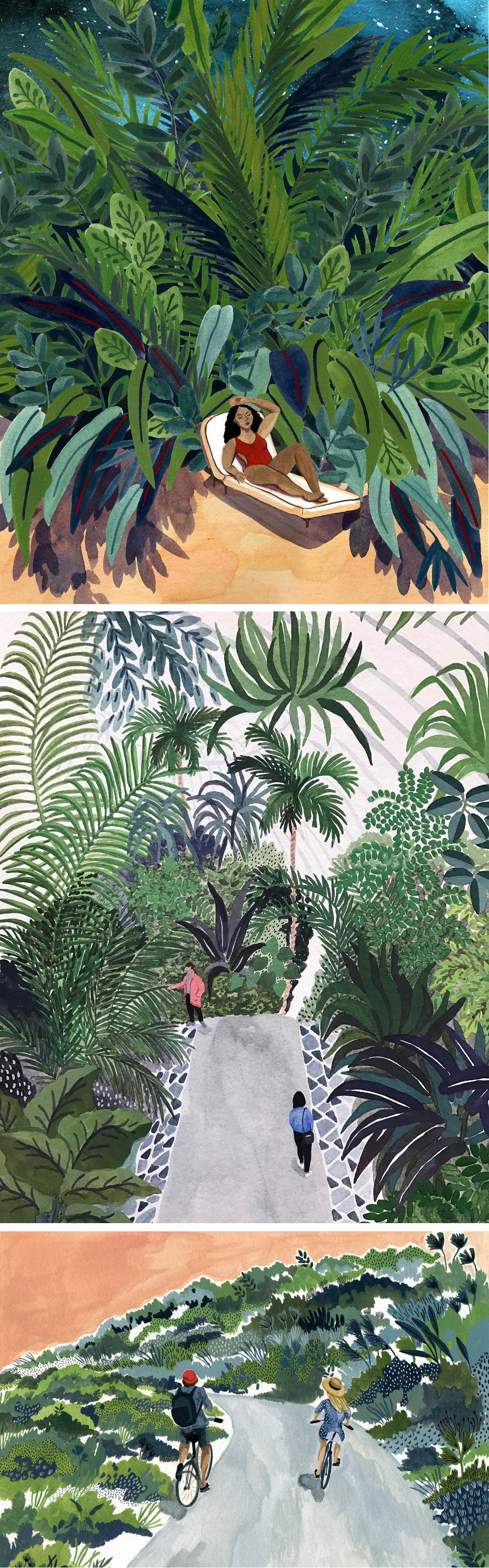 Summer illustration by Angela McKay