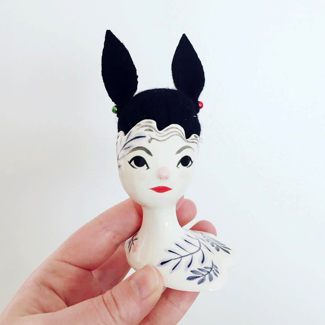 Bespoke pin cushions by Erin Paisely