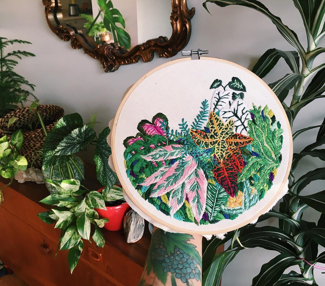 Hoop art by Sam Eldridge