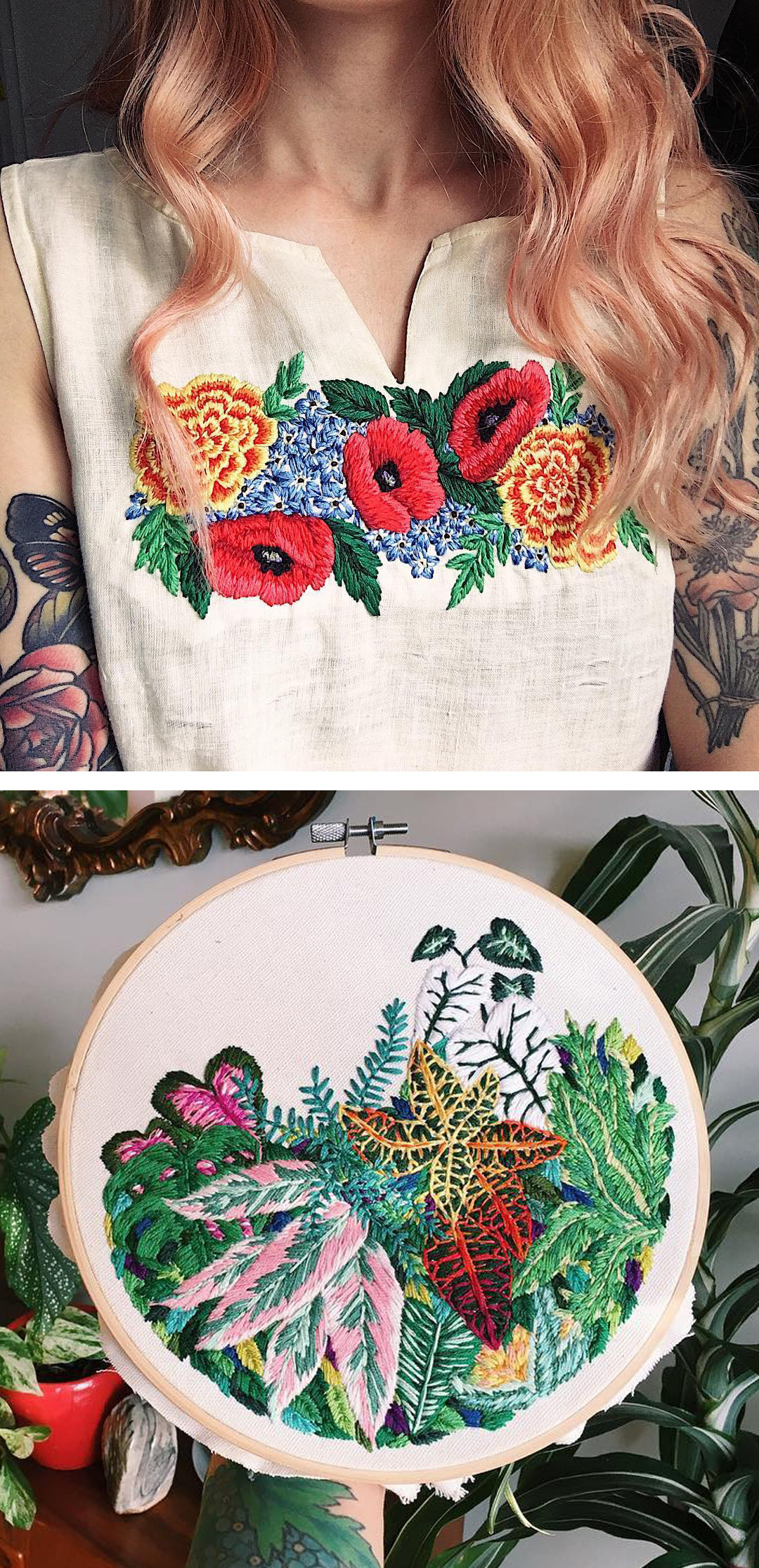 Hoop art by Sam Eldridge