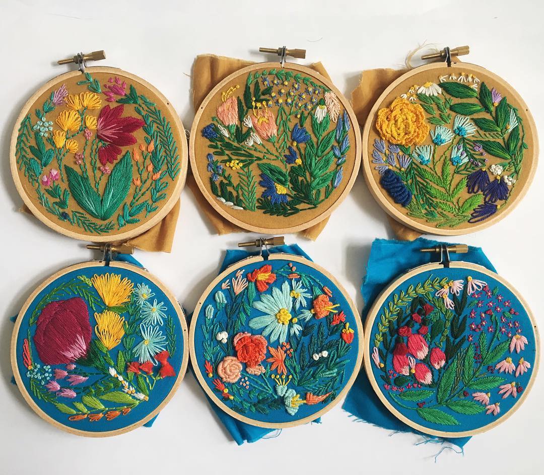 Embroidery by Lauren Singleton