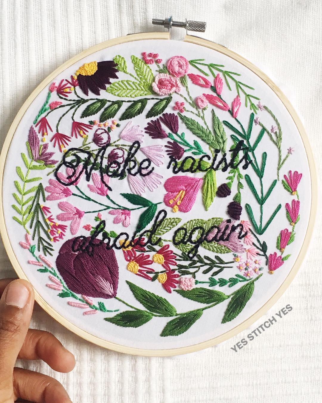 Embroidery by Lauren Singleton