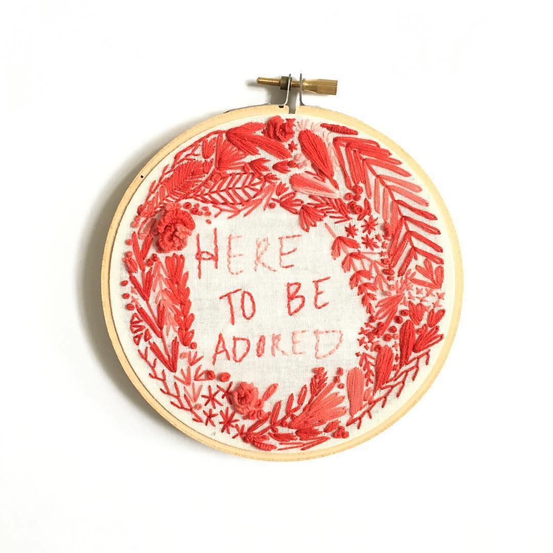 Embroidery by Lauren Singleton