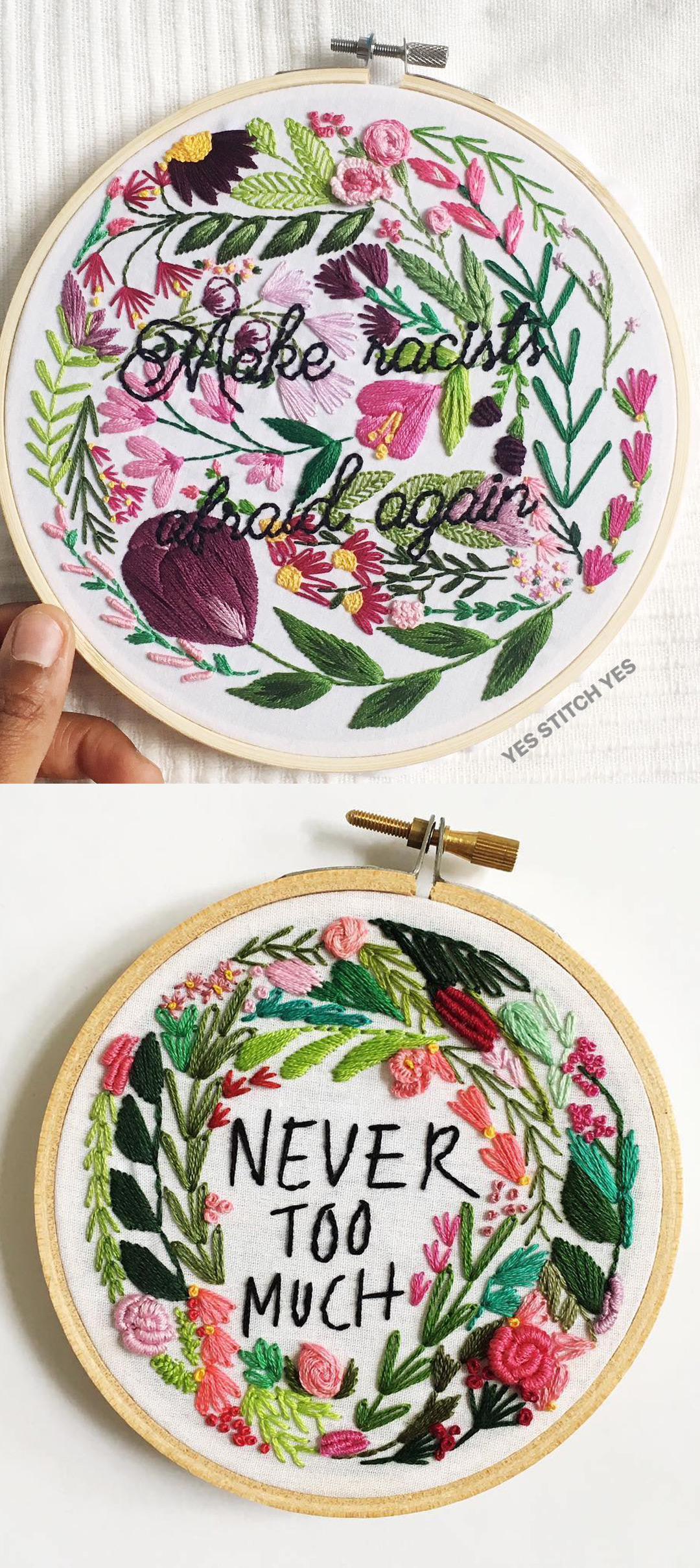 Embroidery by Lauren Singleton