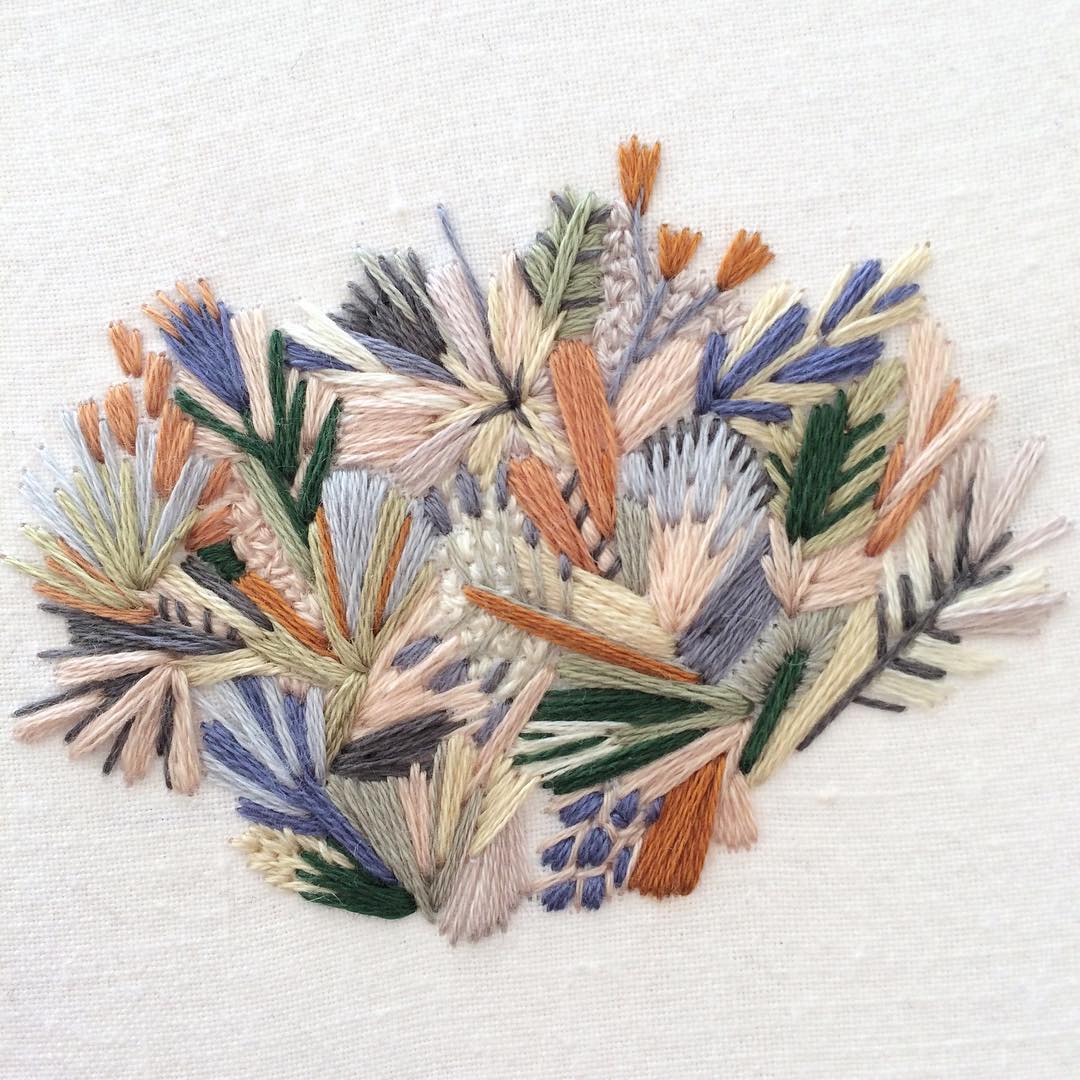 Embroidery by Slow Stitch Sophie