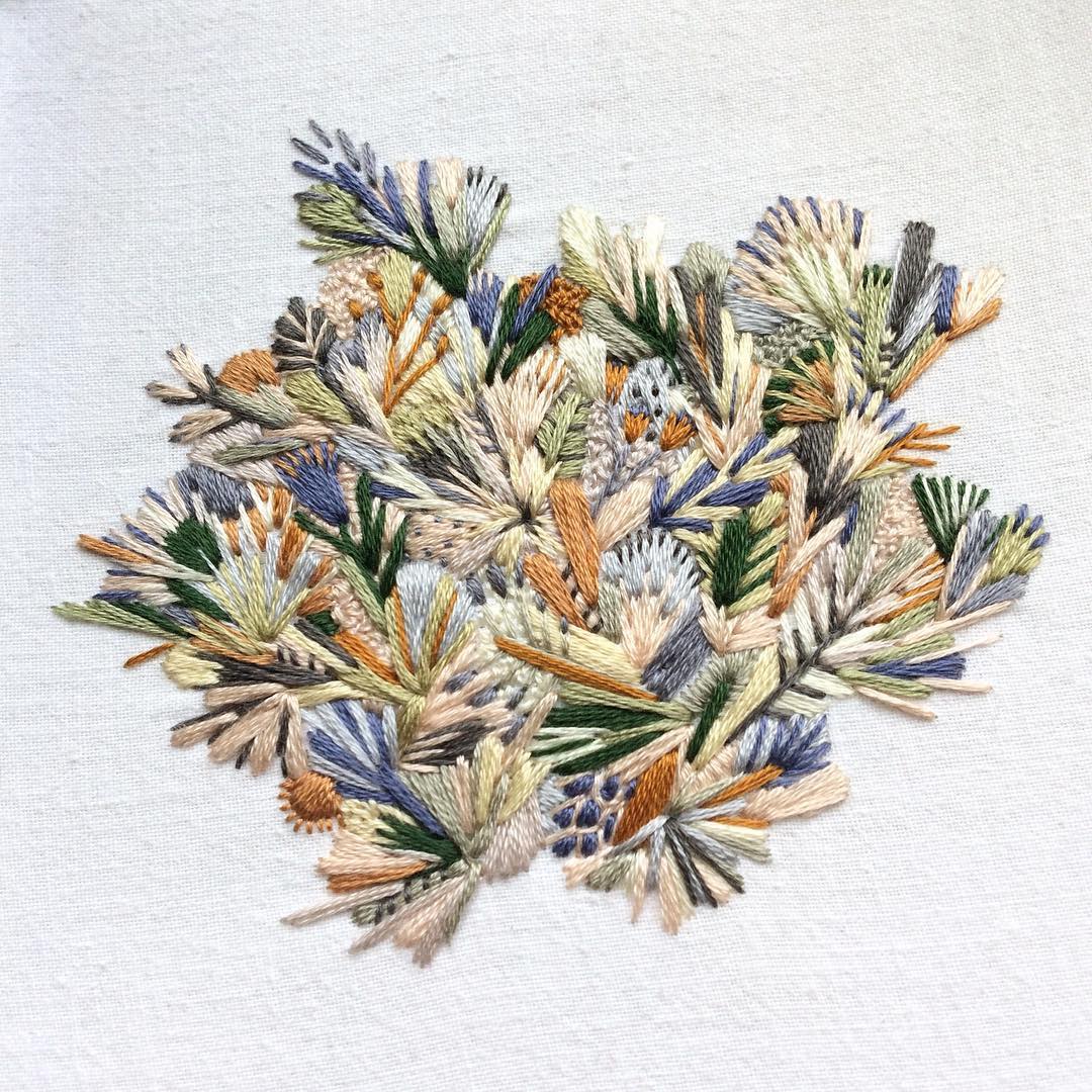 Embroidery by Slow Stitch Sophie