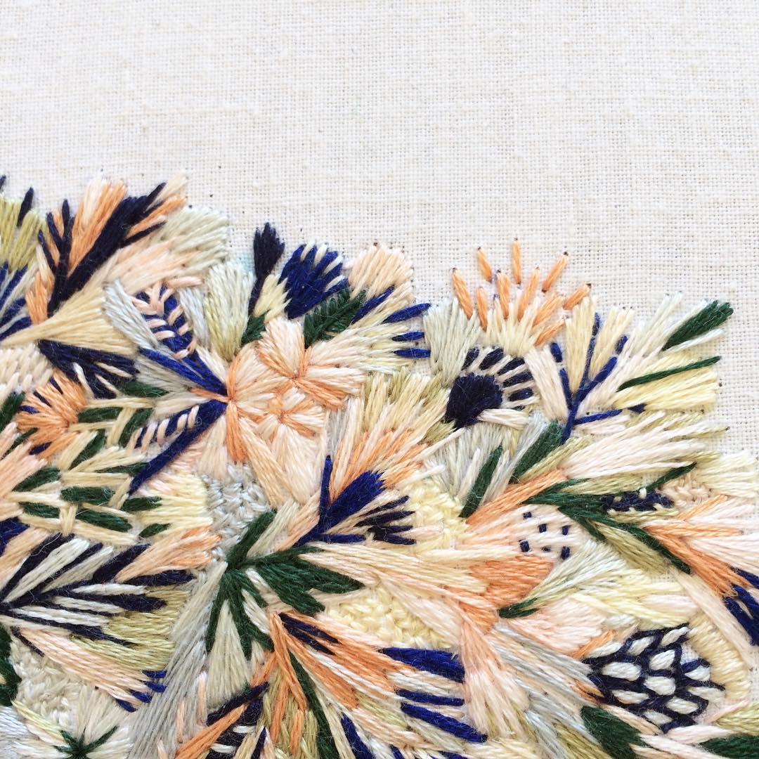 Embroidery by Slow Stitch Sophie
