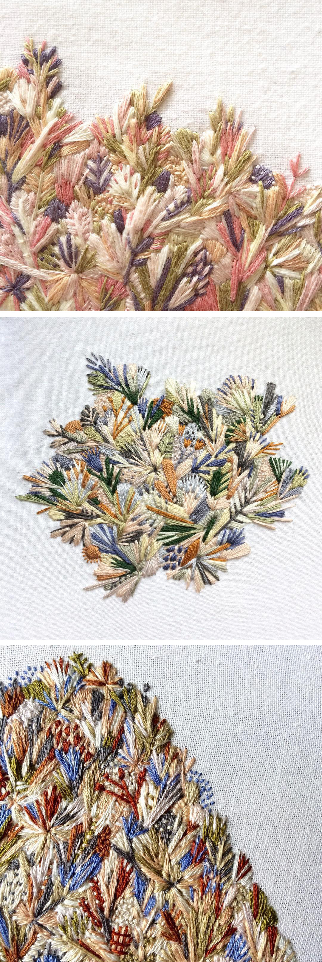 Embroidery by Slow Stitch Sophie