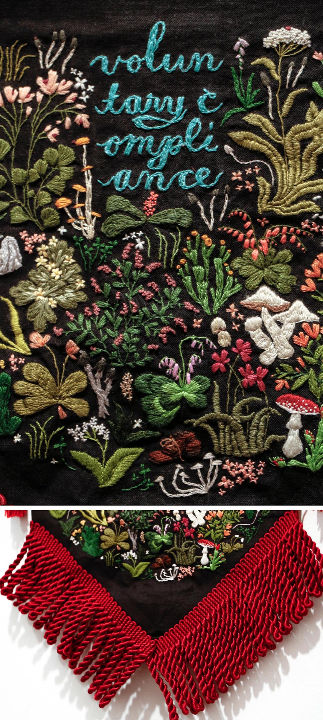 Embroidery by Allison Sommers