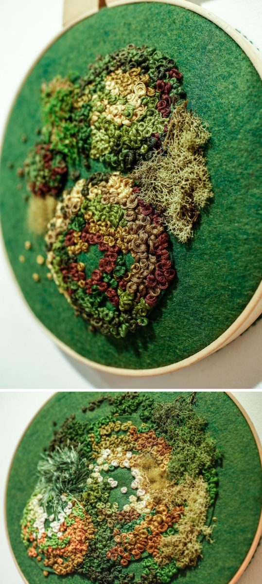 Embroidery Exhibition Puts Contemporary Fiber Art on White Gallery Walls