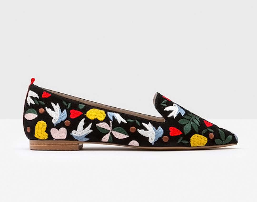 Embroidered boots by Boden