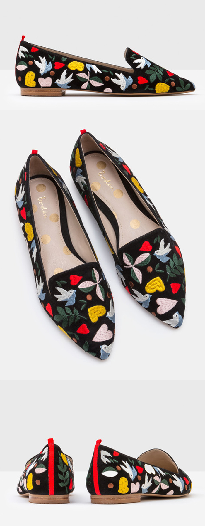 Embroidered boots by Boden