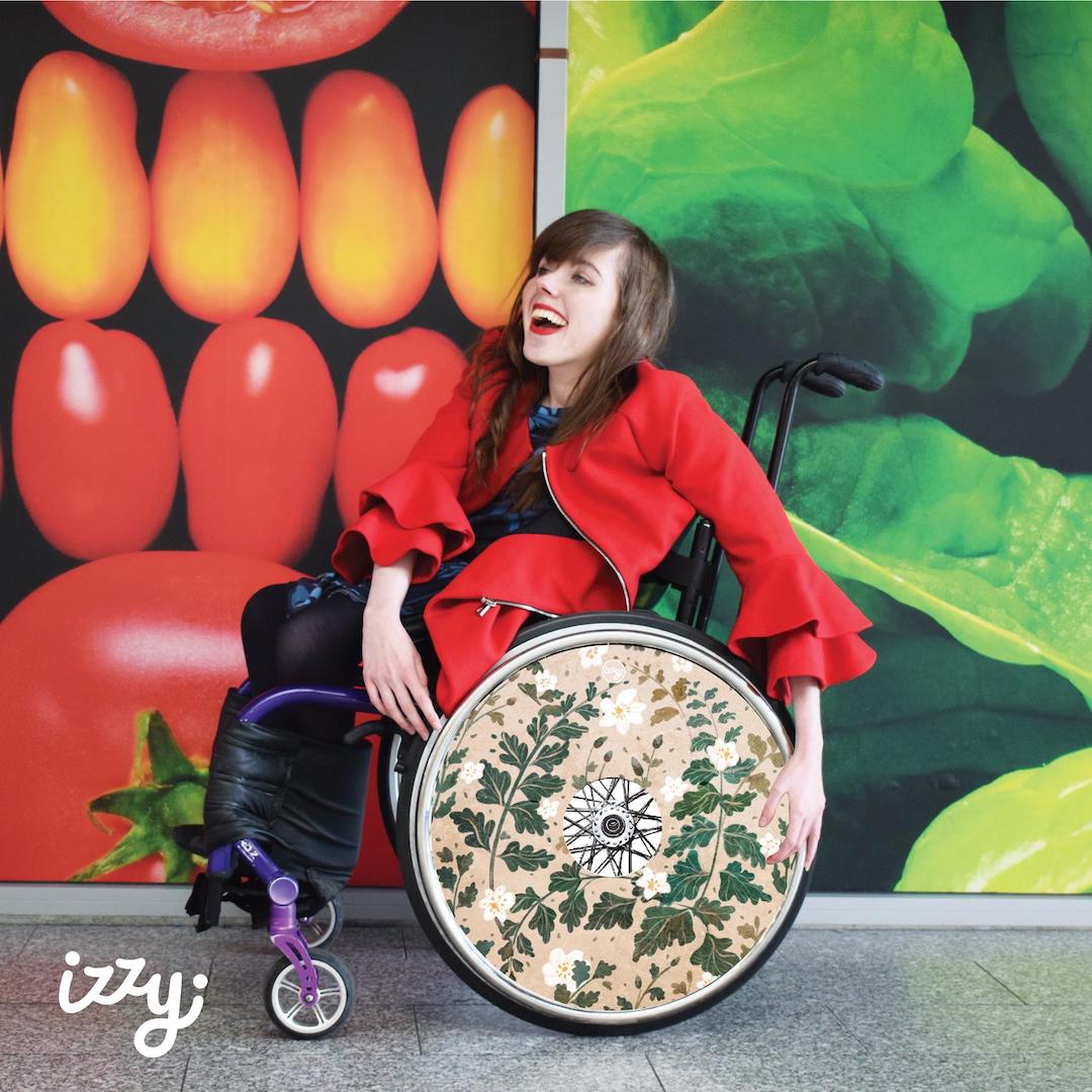 Izzy Wheels stylish wheel covers by Alma Del Valle