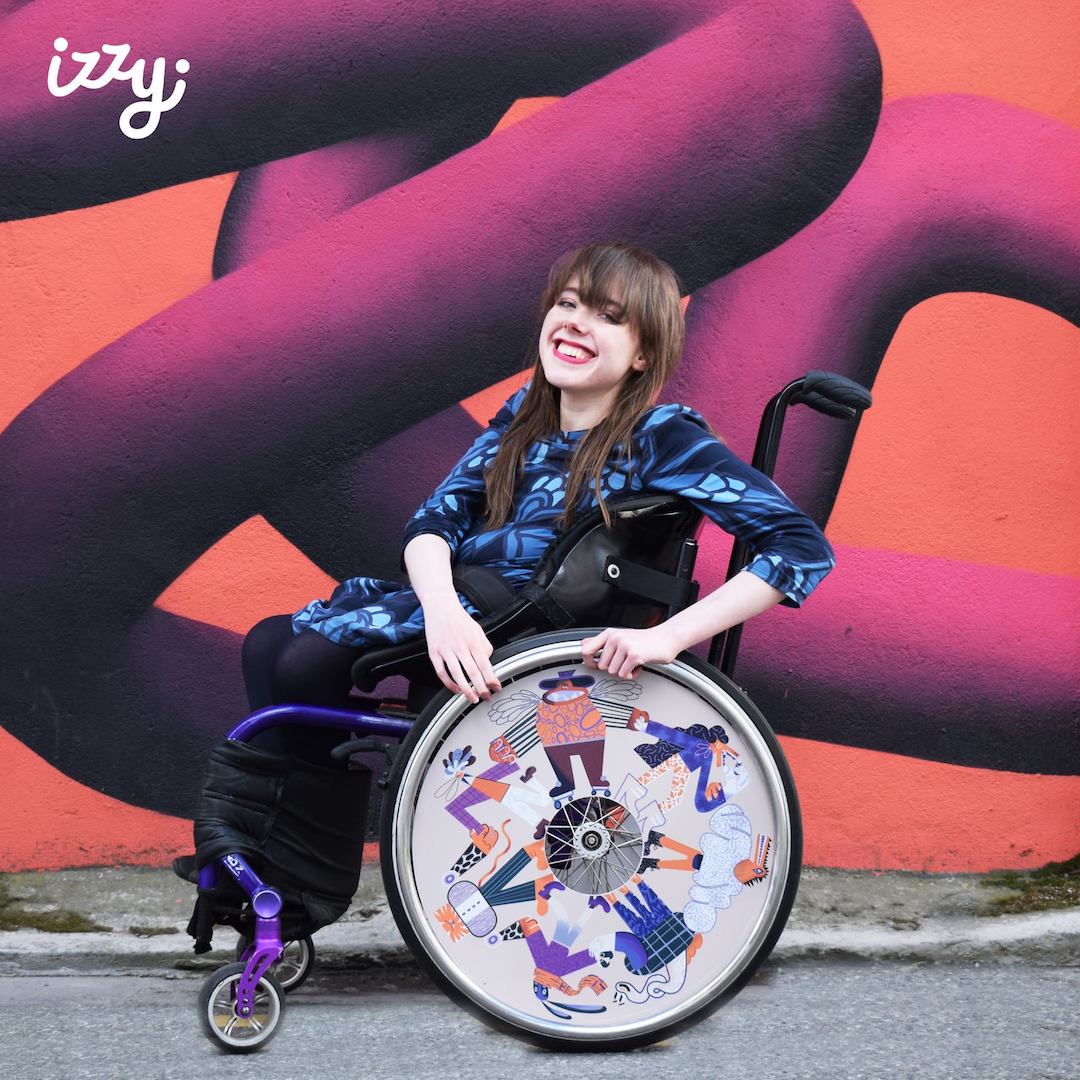 Izzy Wheels stylish wheel covers by Karol Banach