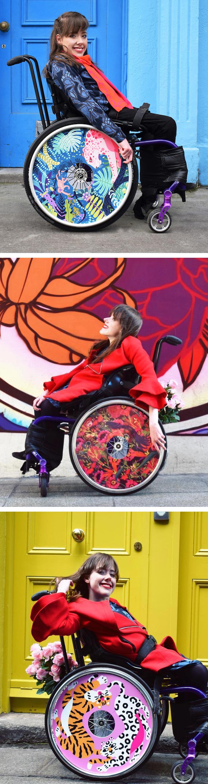 Izzy Wheels stylish wheel covers 