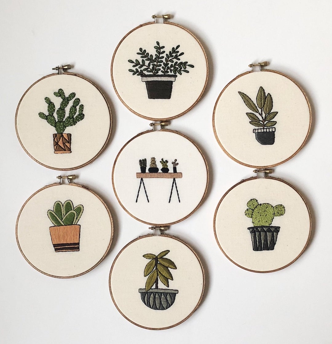 Hand embroidery pattern