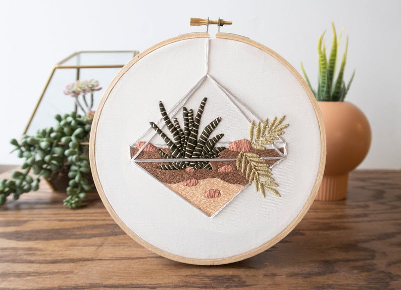 Hand embroidery pattern