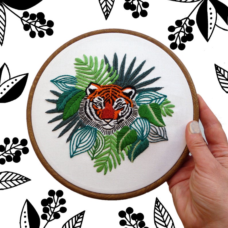 Hand embroidery pattern