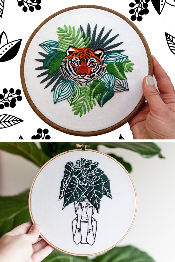 Hand embroidery patterns to download