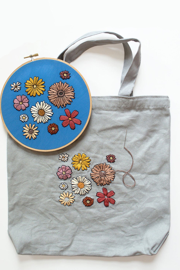 Hand embroidery patterns to download by Sarah K. Benning
