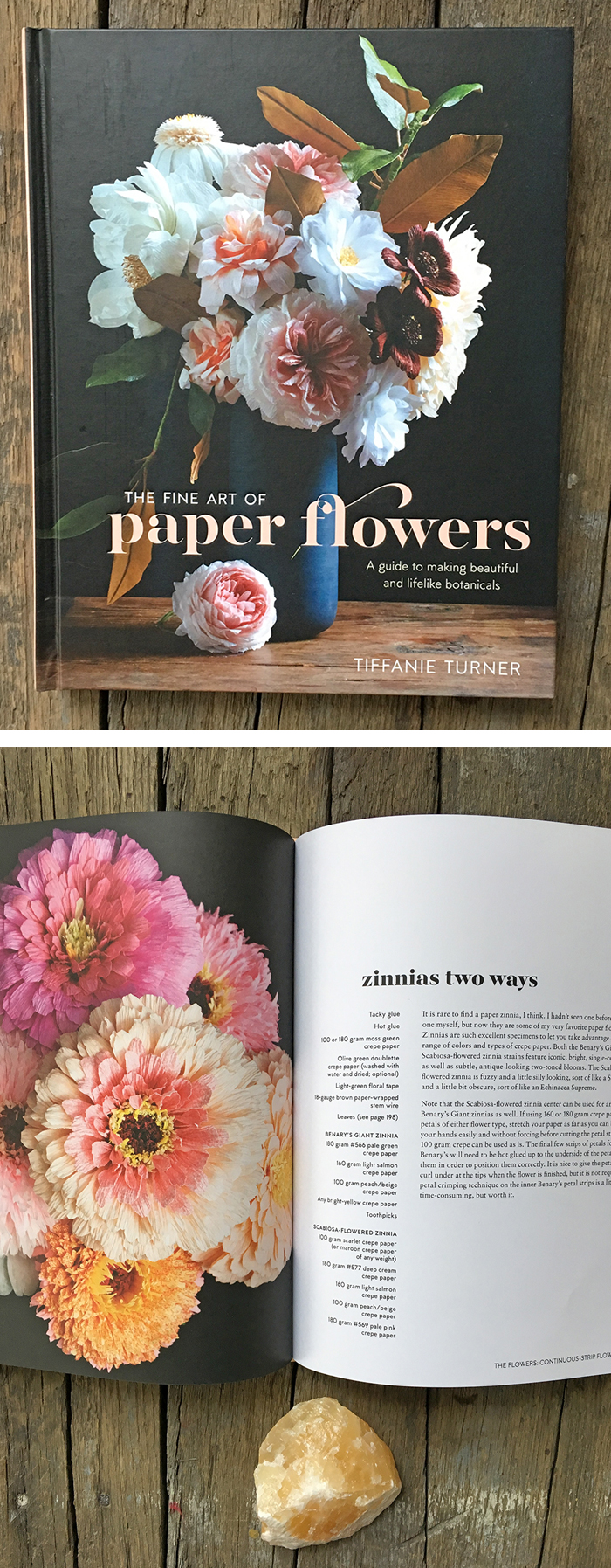 The Fine Art of Paper Flowers by Tiffanie Turner