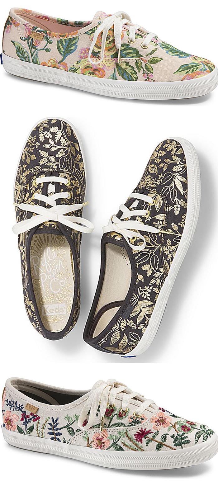 Rifle Paper Co x Keds Shoes