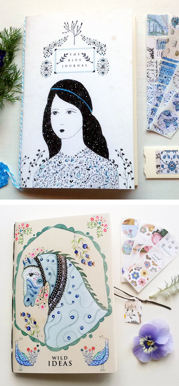 Art journals by Lily Moon