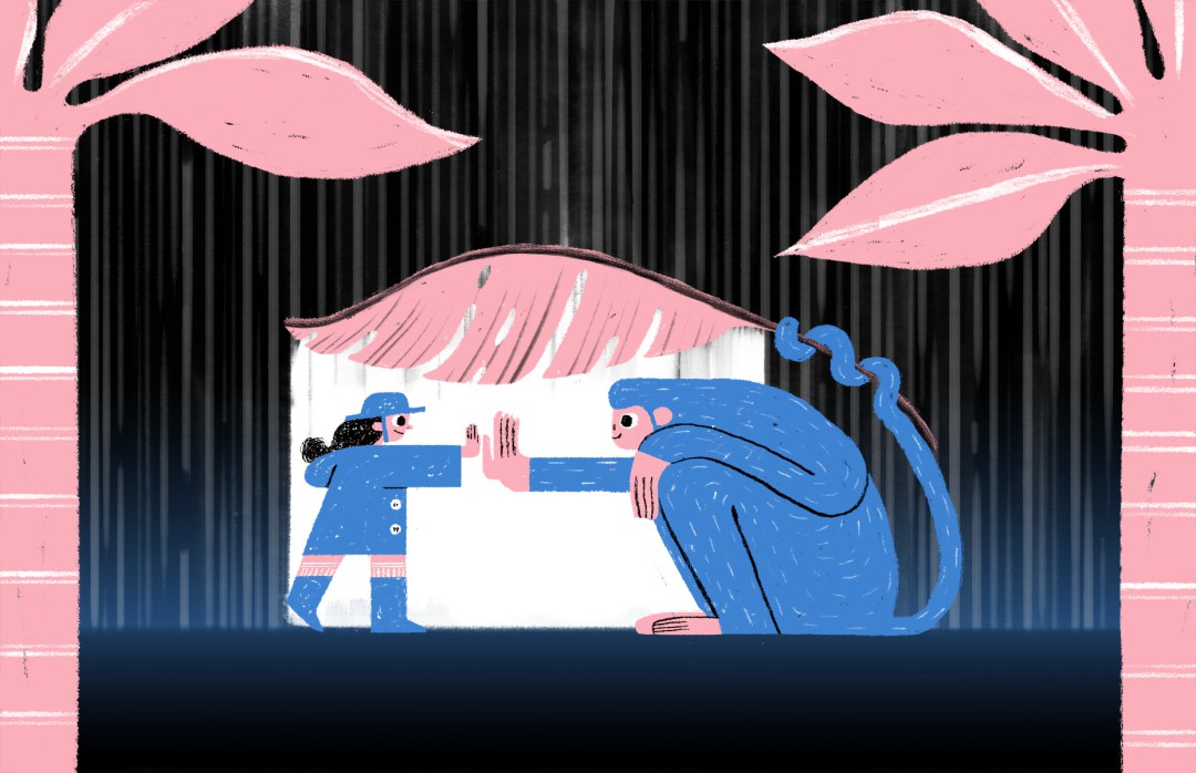 Digital illustrations by Kimberlie Wong
