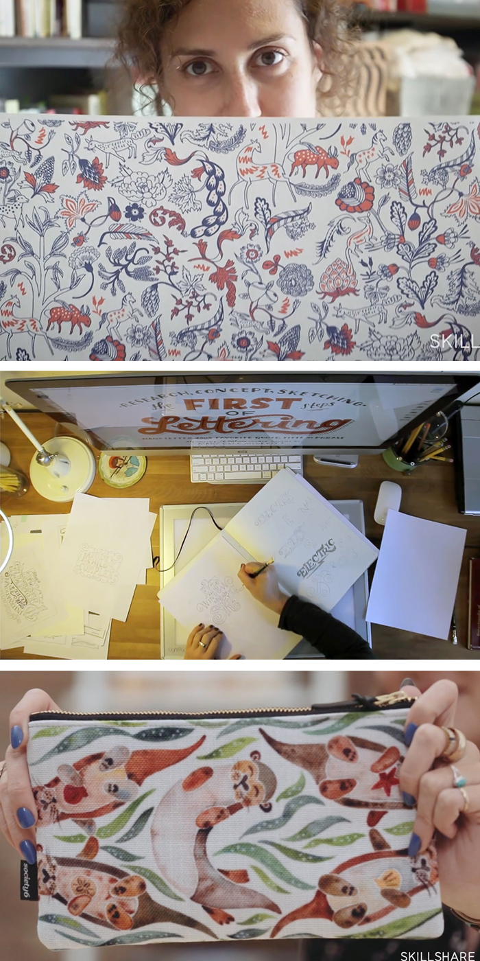 Skillshare online art classes