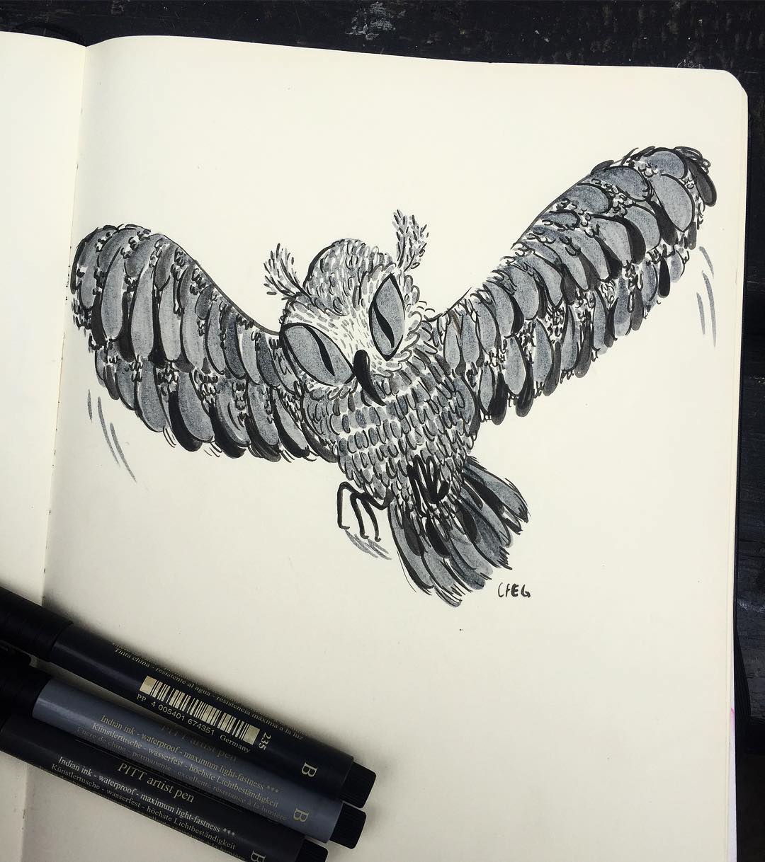 Inktober 2017 by Cam Esparza