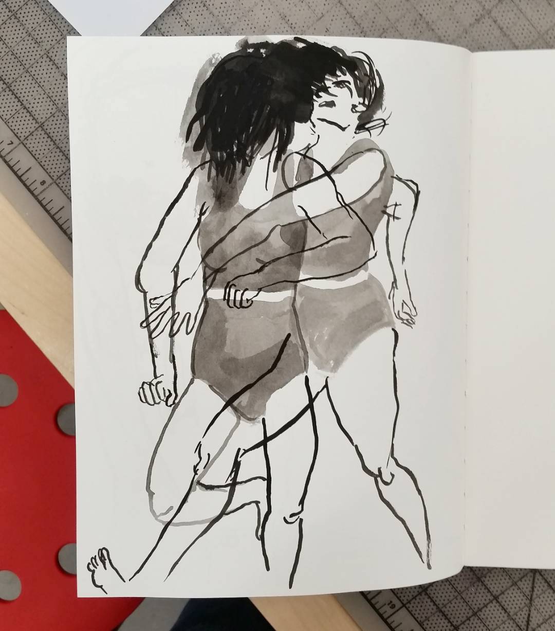 Inktober 2017 by Laila Milevski